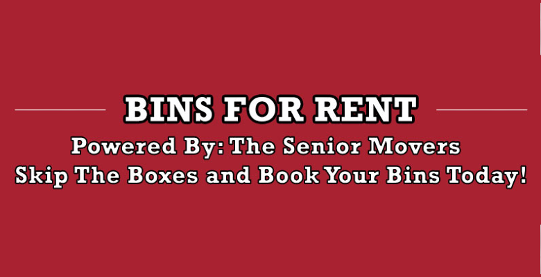 Bins For Rent by The Senior Movers